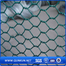 PVC revestido Hexagonal Wire Mesh para uso Farm